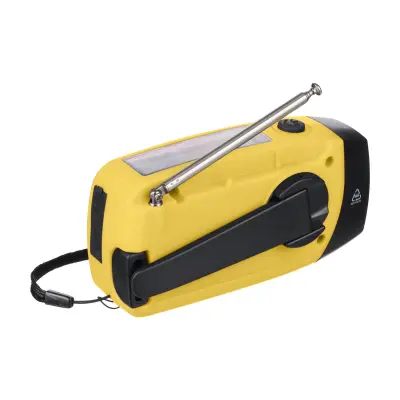 Radio d'emergenza SOLAN riciclata, 1200 mAh - Immagine 17
