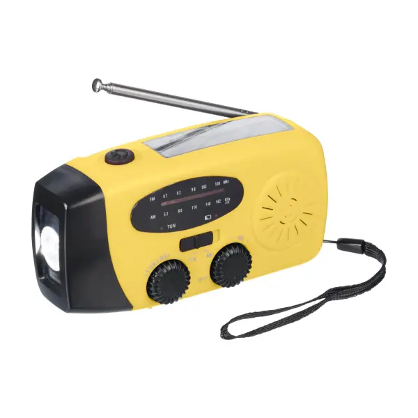 Radio d'emergenza SOLAN riciclata, 1200 mAh - Immagine 15