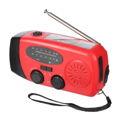 Radio d'emergenza SOLAN riciclata, 1200 mAh - Immagine 3
