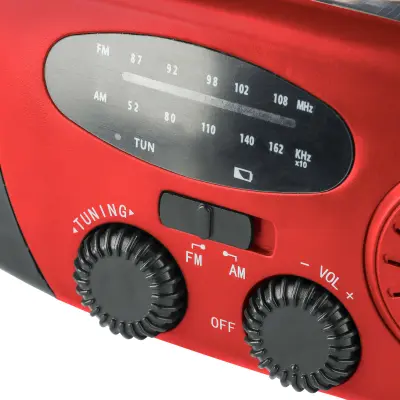 Radio d'emergenza SOLAN riciclata, 1200 mAh - Immagine 12