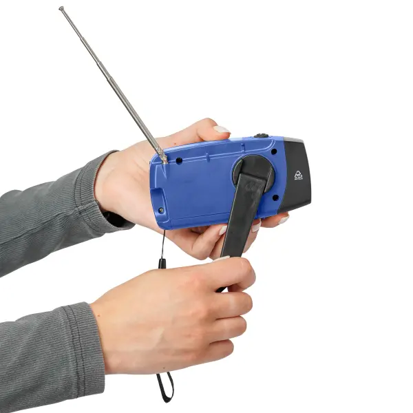Radio d'emergenza SOLAN riciclata, 1200 mAh - Immagine 40