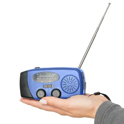 Radio d'emergenza SOLAN riciclata, 1200 mAh - Immagine 39