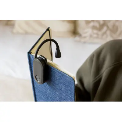 Luce da lettura CLIPLO riciclata, ricaricabile con clip - Immagine 5