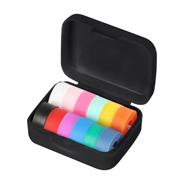Set segnabicchieri RINGO 12 pz con stampa del tuo logo - Immagine 2