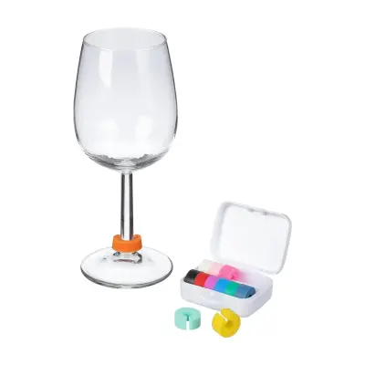 Set segnabicchieri RINGO 12 pz con stampa del tuo logo - Immagine 17