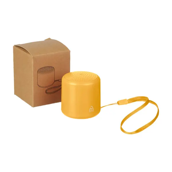 Speaker wireless PEBLO 3W riciclato con stampa del tuo logo - Immagine 43