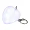 Portachiavi con torcia GLEAMO cuore 10 LED ricaricabile USB-C - Anteprima 5