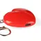 Portachiavi con torcia GLEAMO cuore 10 LED ricaricabile USB-C - Anteprima 17