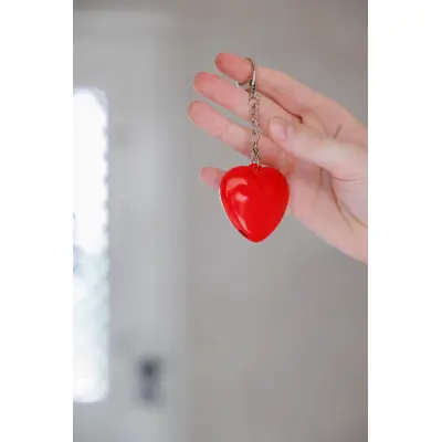 Portachiavi con torcia GLEAMO cuore 10 LED ricaricabile USB-C - Immagine 21
