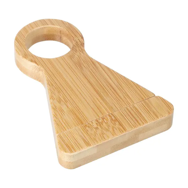 Portabottiglia Vincio in bambù riciclato con cavatappi magnetico - Immagine 9