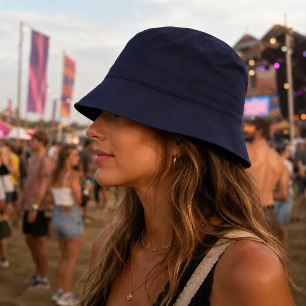 Cappellino pescatore in cotone Felipe - Immagine 30