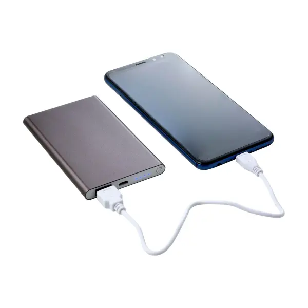 Powerbank in alluminio 4.000 mAh Ezra - Immagine 18