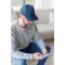 Cappellino 5 pannelli in cotone Beau - Anteprima 48