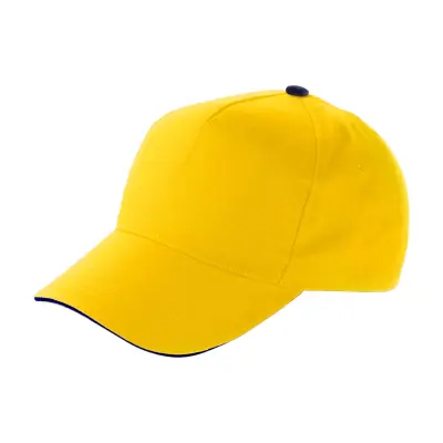Cappellino 5 pannelli in cotone Beau - Immagine 3