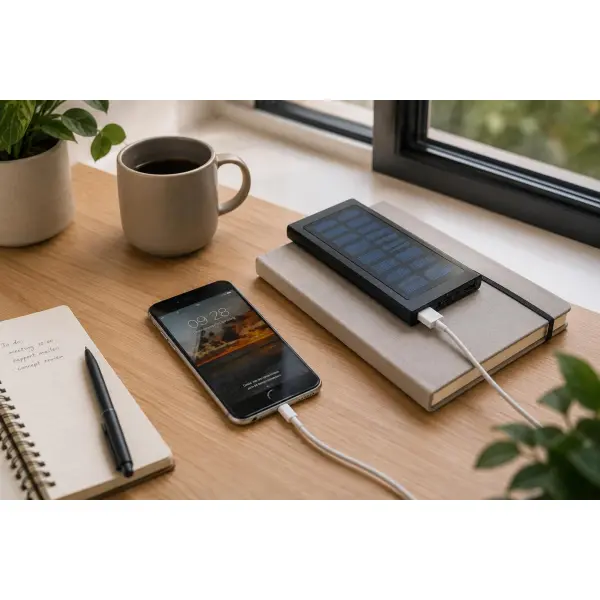 Powerbank solare SONNE 8000 mAh personalizzabile - Immagine 8