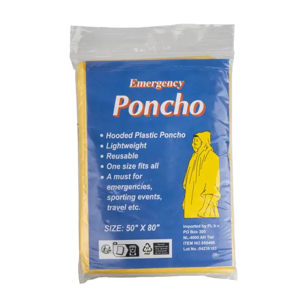 Poncho d'emergenza Pablo - Immagine 9
