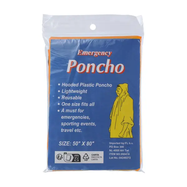 Poncho d'emergenza Pablo - Immagine 5