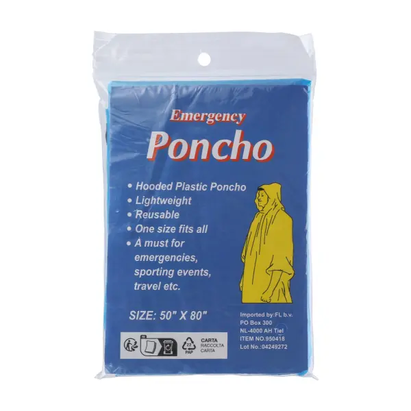 Poncho d'emergenza Pablo - Immagine 13