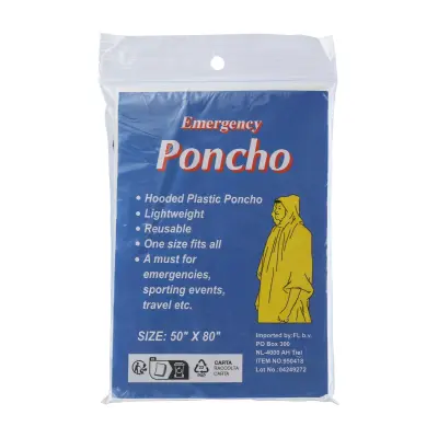 Poncho d'emergenza Pablo - Immagine 3