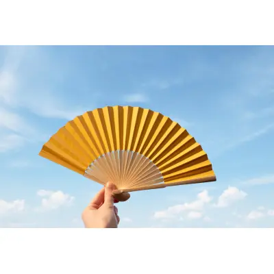 Ventaglio manuale in bamboo Elio - Immagine 5