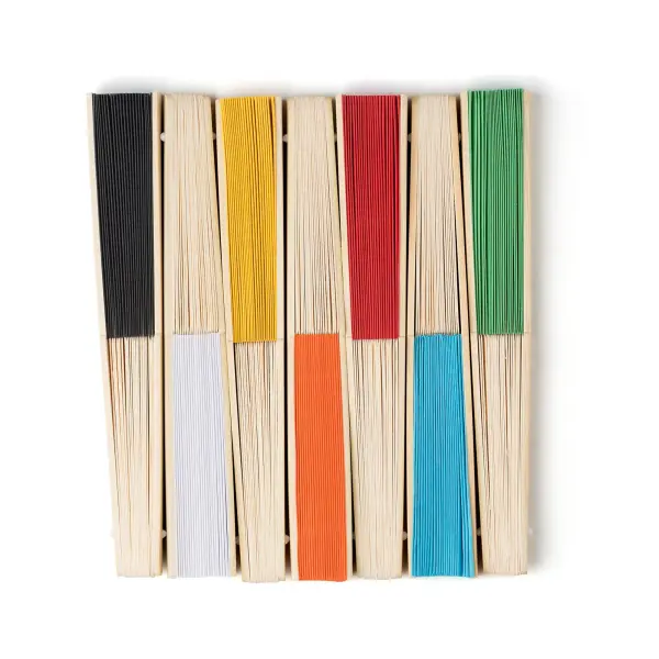 Ventaglio manuale in bamboo Elio - Immagine 15