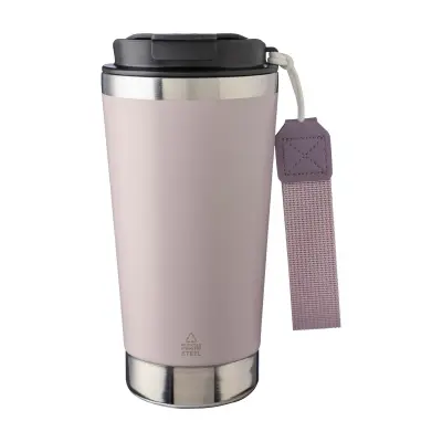 Tazza termica KAYLA riciclata 500 ml con logo - Immagine 20