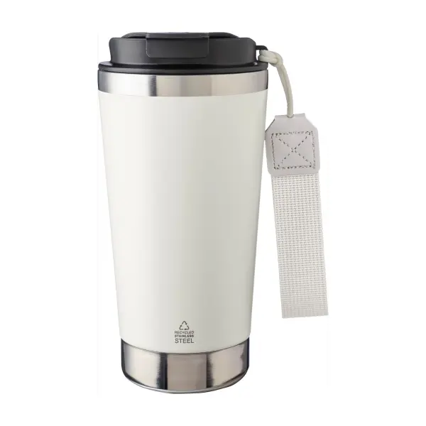 Tazza termica KAYLA riciclata 500 ml con logo - Immagine 5