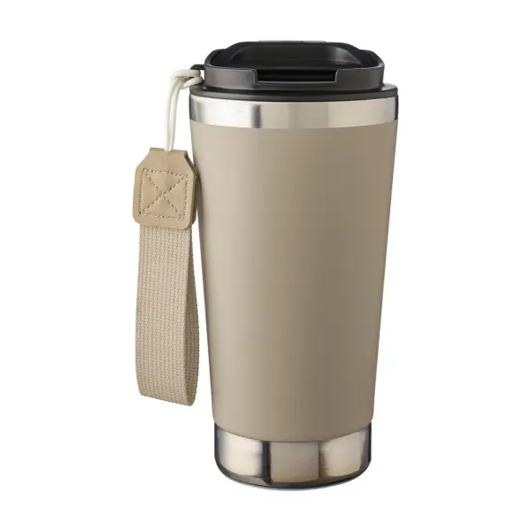 Tazza termica KAYLA riciclata 500 ml con logo - Immagine 4