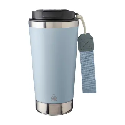 Tazza termica KAYLA riciclata 500 ml con logo