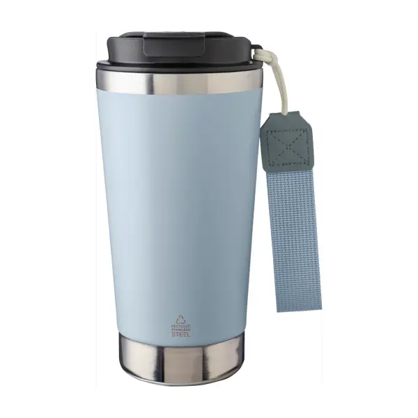 Tazza termica KAYLA riciclata 500 ml con logo - Immagine 1