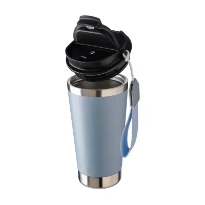 Tazza termica KAYLA riciclata 500 ml con logo - Immagine 12
