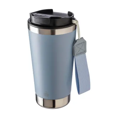 Tazza termica KAYLA riciclata 500 ml con logo - Immagine 9