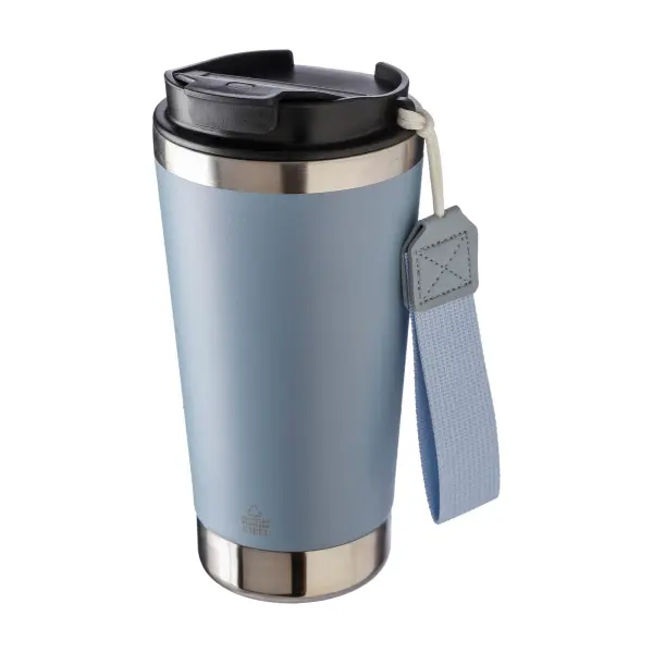 Tazza termica KAYLA riciclata 500 ml con logo - Immagine 9