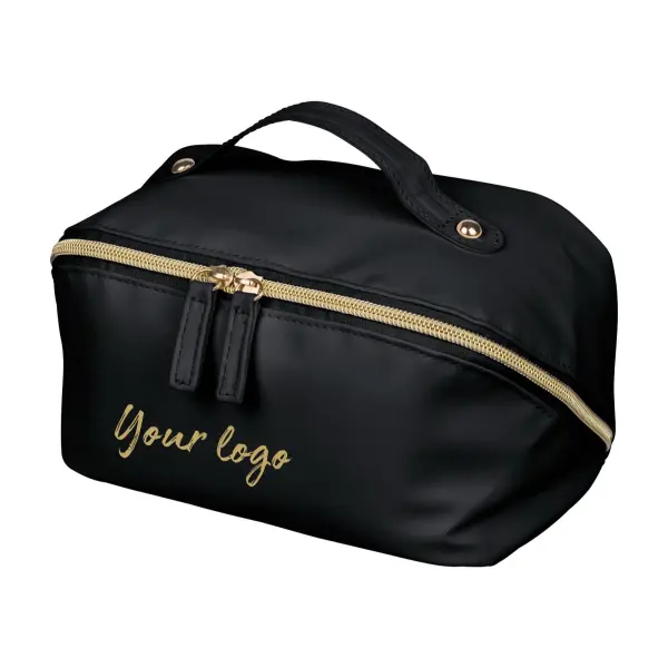 Beauty case ALON in PU riciclato con logo - Immagine 1