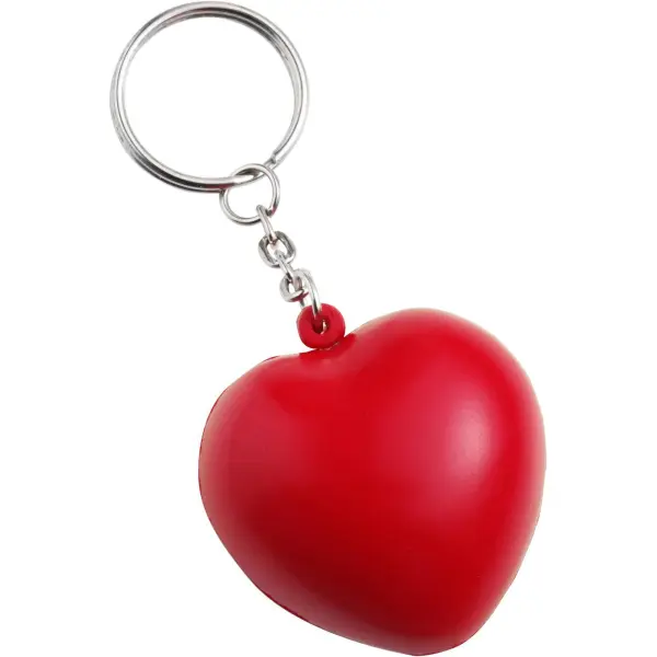 Antistress cuore con portachiavi Lilou - Immagine 1