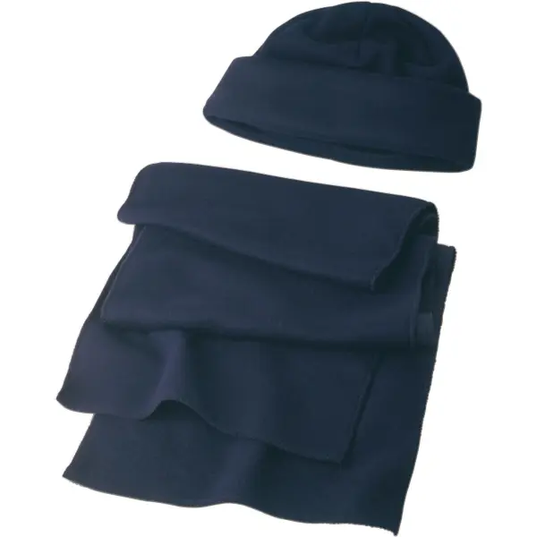 Set cappello e sciarpa in pile Russo - Immagine 1