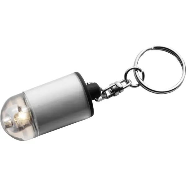 Portachiavi con mini torcia Carly - Immagine 2