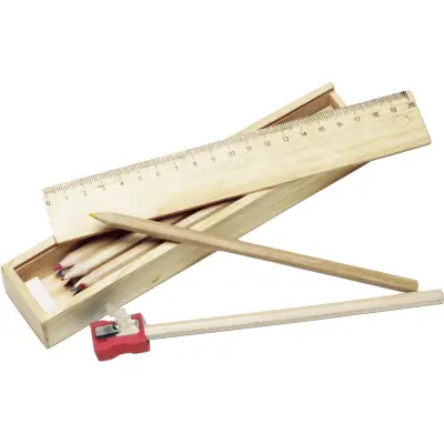 Set scuola in legno Carmelita