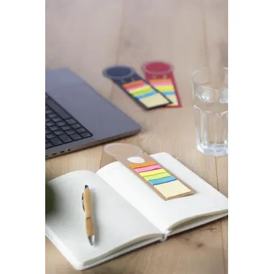 Segnalibro CLAY con post-it e righello cm/pollici - Immagine 3