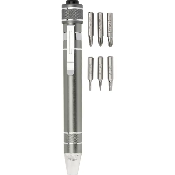 Set cacciavite tascabile in alluminio Paquita - Immagine 2