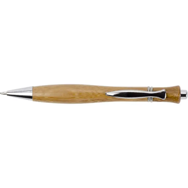 Penna a sfera in legno Meera - Immagine 6
