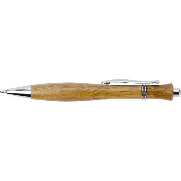 Penna a sfera in legno Meera - Immagine 1