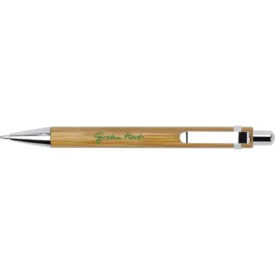 Penna a sfera in bamboo Colorado - Immagine 2