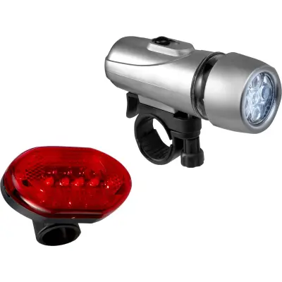 Set 2 luci da bicicletta Jordy
