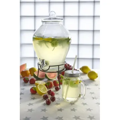 Recipiente in vetro 480ml Sakina - Immagine 2