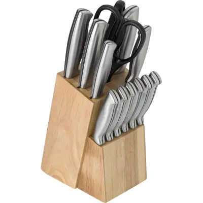 Set da cucina 14 elementi in acciaio inox Lucille