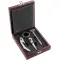 Set vino 4 accessori in acciaio inox Brady - Anteprima 2