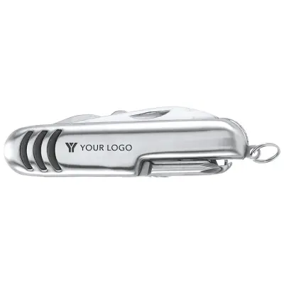 Coltellino tascabile 7 funzioni in acciaio inox Aiden - Immagine 3