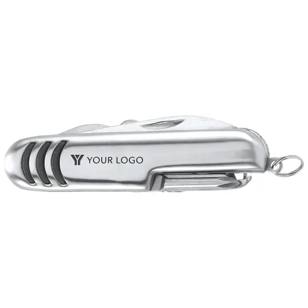 Coltellino tascabile 7 funzioni in acciaio inox Aiden - Immagine 3