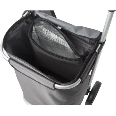 Carrello shopping pieghevole in poliestere Susanita - Immagine 3